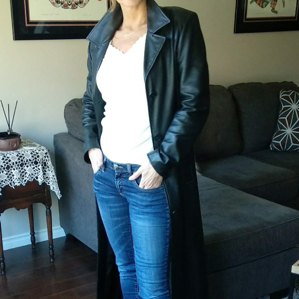 Lether coat